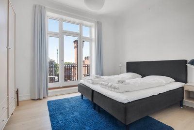 Lys 3-værelses lejlighed med altan og tagterrasse - Vester Voldgade, København V - 1
