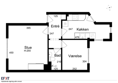 Visual presentation of the listing