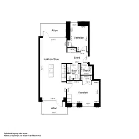 Visual presentation of the listing