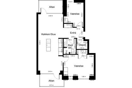 Visual presentation of the listing