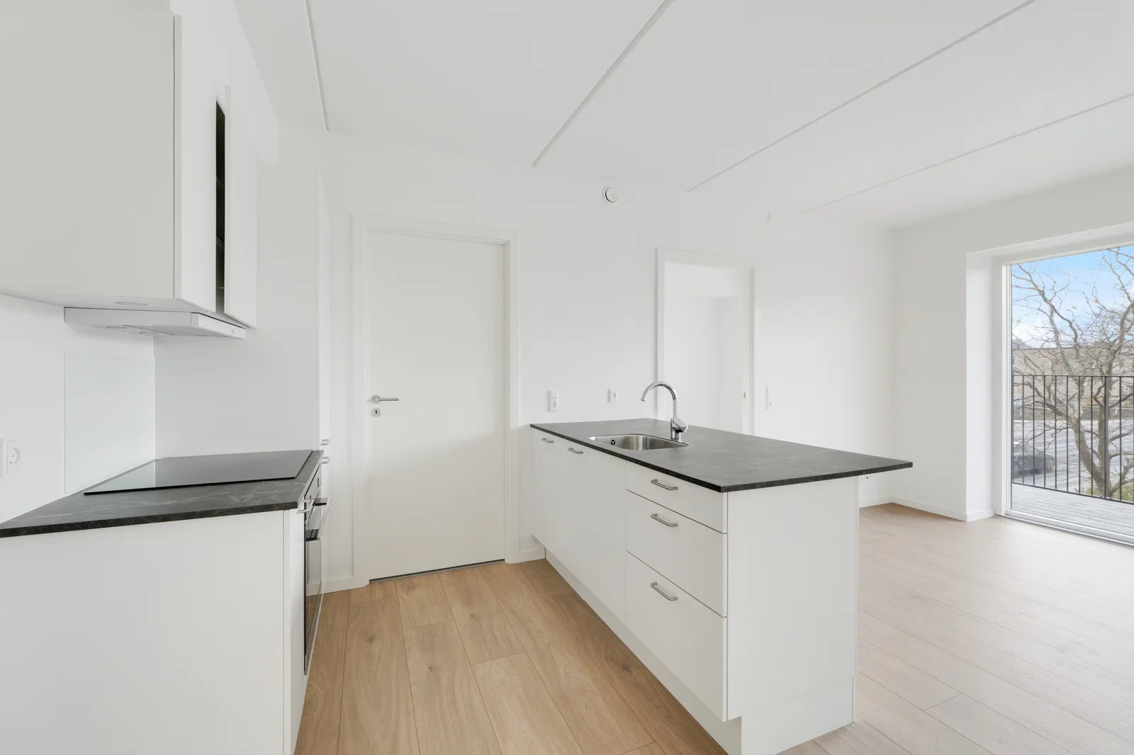 apartment 2-værelses lejligheder med altan i Viby J
