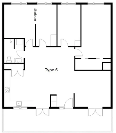 6-room home with balcony or terrace - Møllevangen, Rødovre - 1