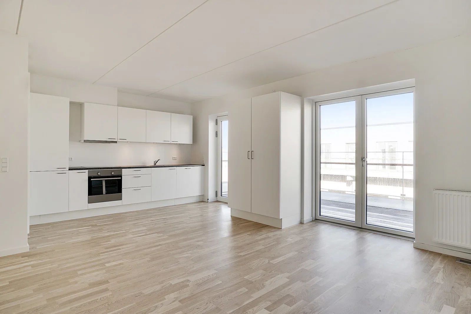 apartment 3-room apartment with balcony and common areas