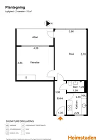 Visual presentation of the listing