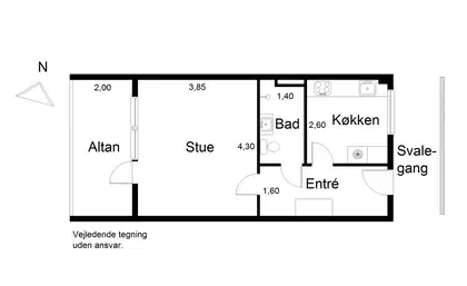 Visual presentation of the listing