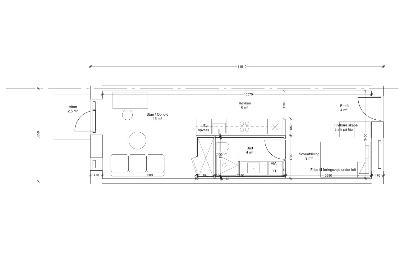 Visual presentation of the listing