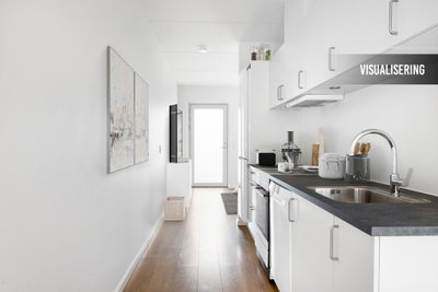 Bright 1.5-room apartment of 49 m² in Aalborg - Samsøgade, Aalborg - 2