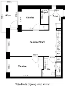 Visual presentation of the listing