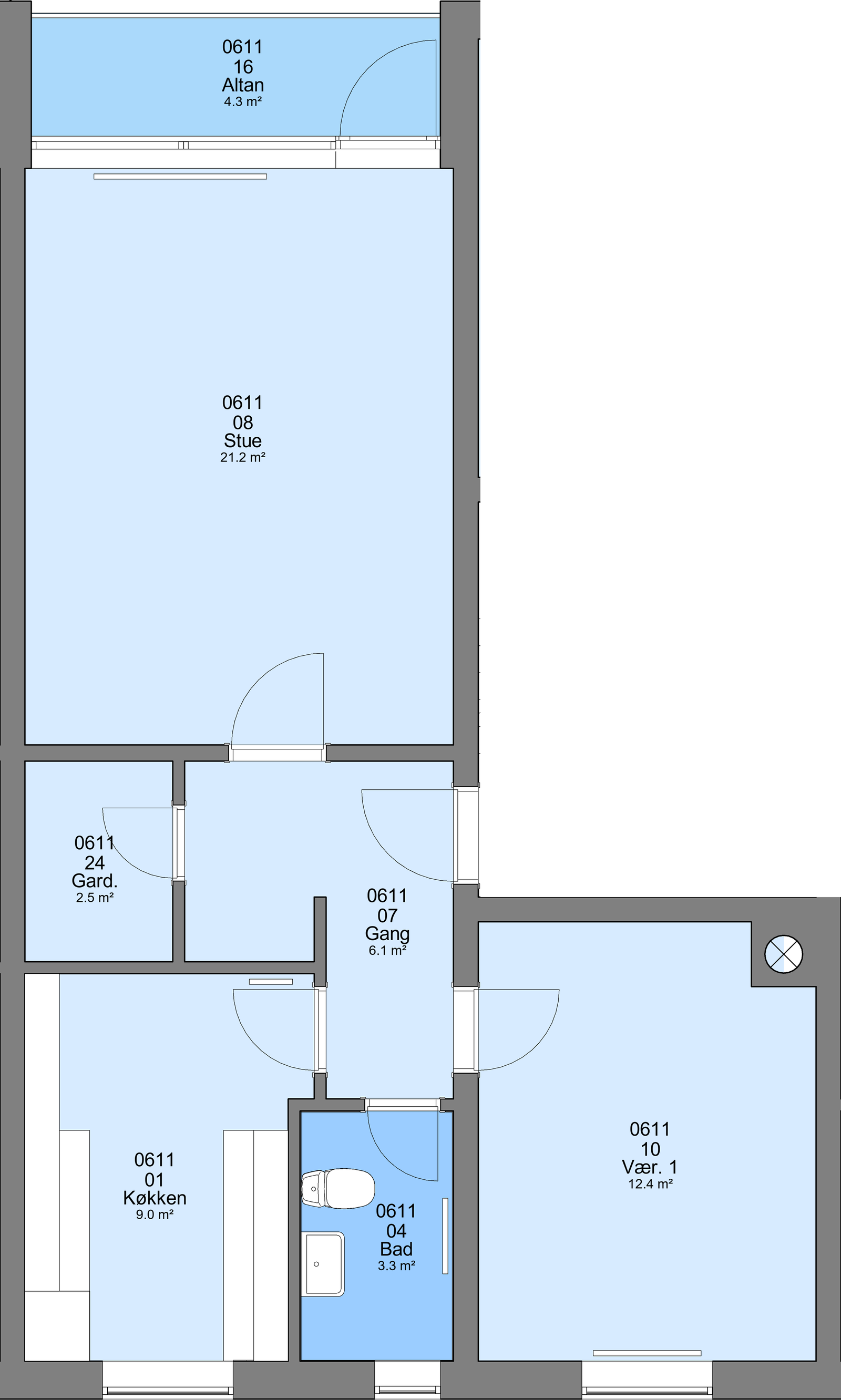 Visual presentation of the listing