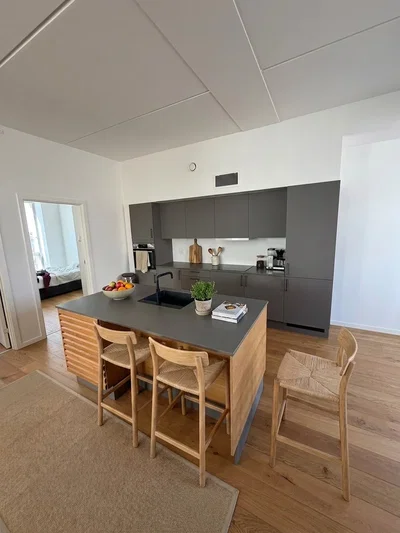Penthouse med 40 m2 tagterrasse og udsigt over vandet og Aalborg – 4-værelses på 132 m2 med elevator og mulighed for parkering - Stigsborg Parkvej, Nørresundby - 2