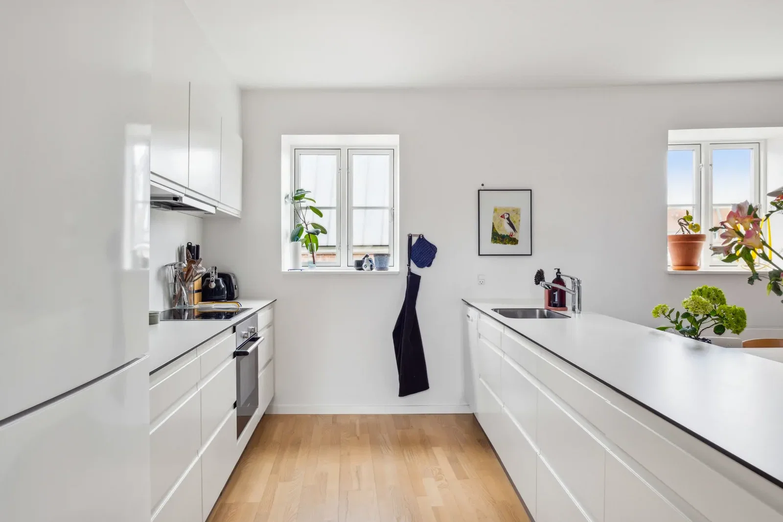 apartment Charmerende taglejlighed med altan og byudsigt i Aalborg