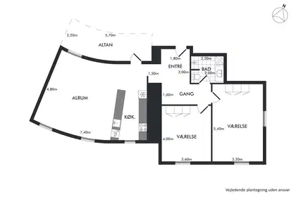 Visual presentation of the listing