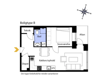 Visual presentation of the listing