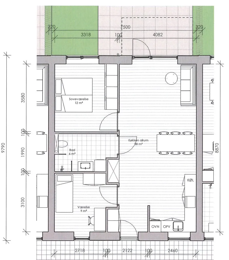 Visual presentation of the listing