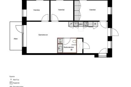 Visual presentation of the listing