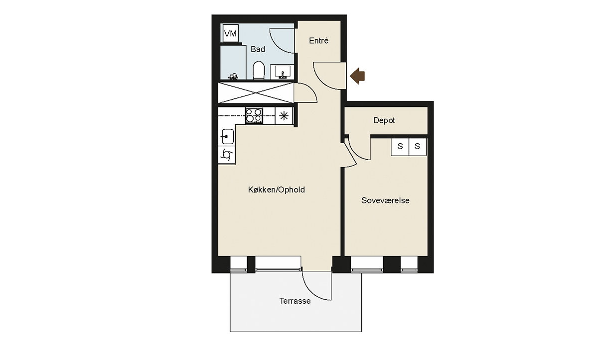 Visual presentation of the listing