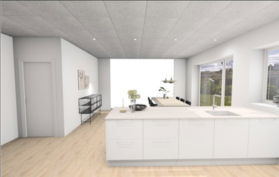 Nybygget, energivenlig og moderne hus til leje på Kong Christoffers Vej - Kong Christoffers Vej, Viborg - 2