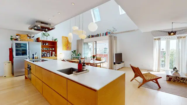 apartment Eksklusiv penthouse på 136 m² i København V