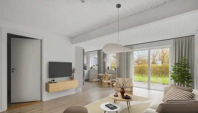 Familievenligt rækkehus i to plan i Odense NØ - Bjerggårdsløkken, Odense NØ - 1