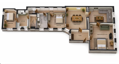 Visual presentation of the listing