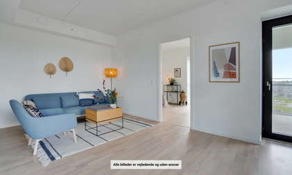 Visual presentation of the listing