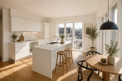Visual presentation of the listing
