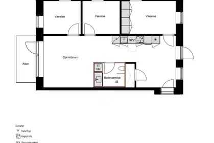 Visual presentation of the listing