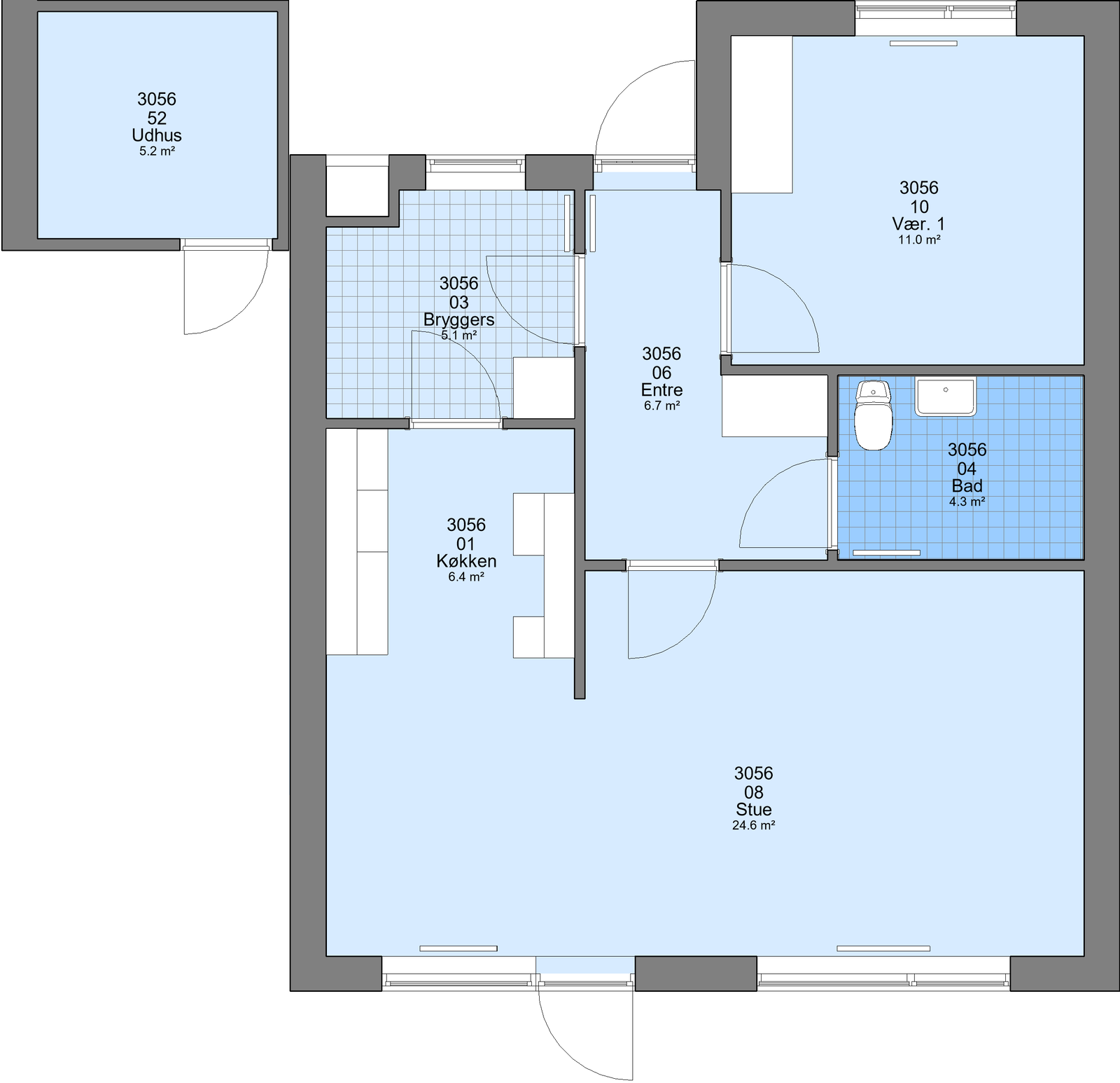 Visual presentation of the listing