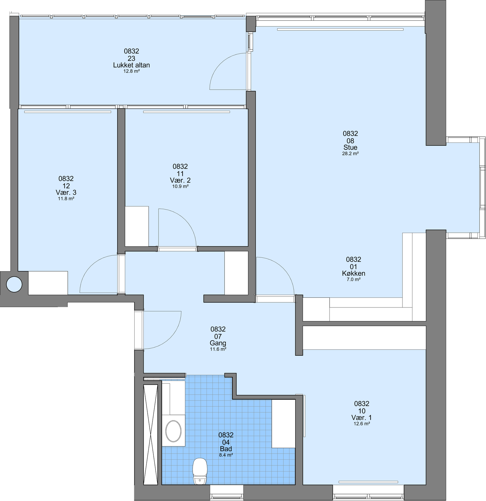 Visual presentation of the listing