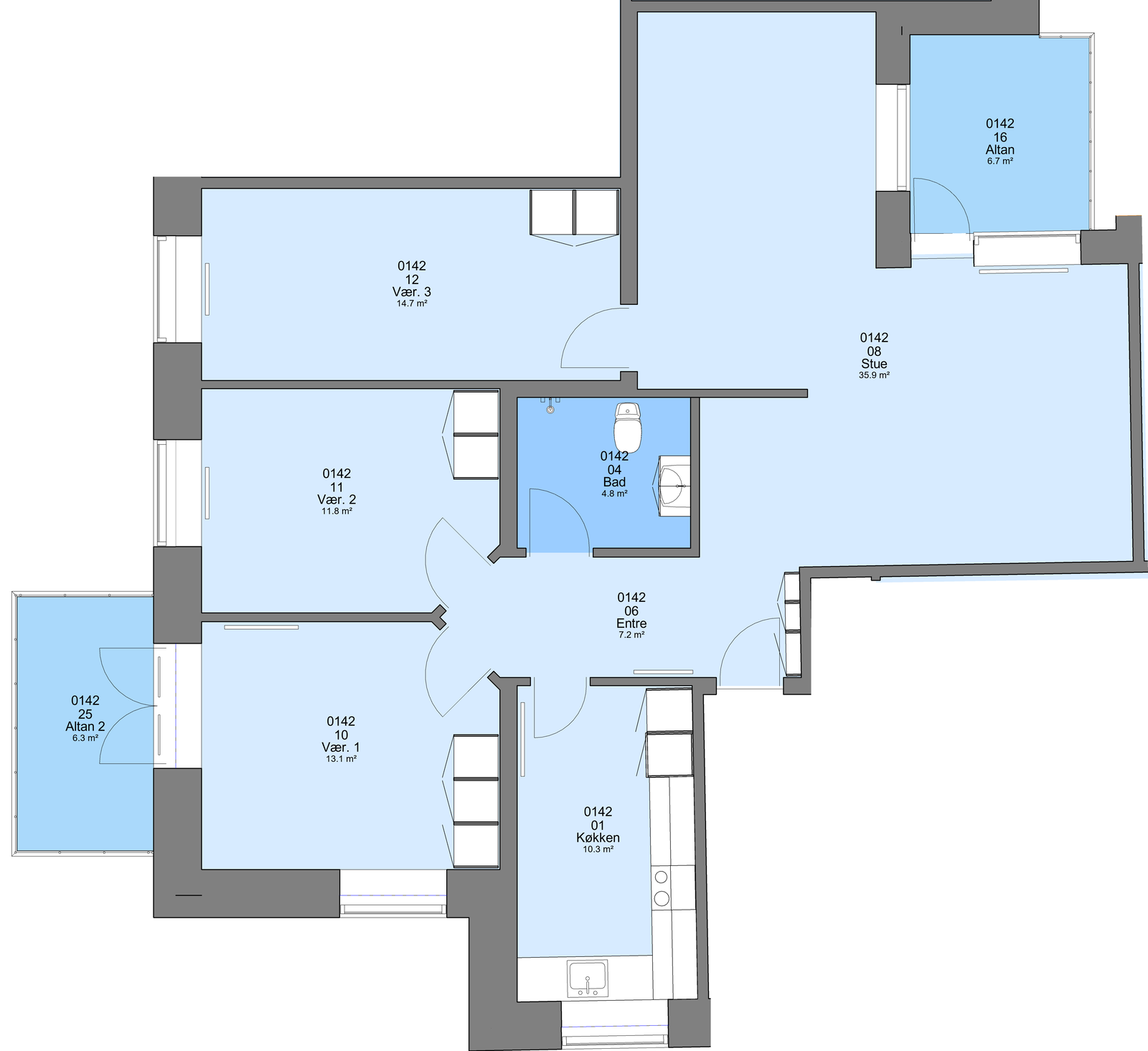 Visual presentation of the listing