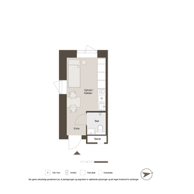 Visual presentation of the listing