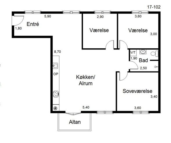 Visual presentation of the listing
