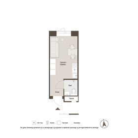 Visual presentation of the listing