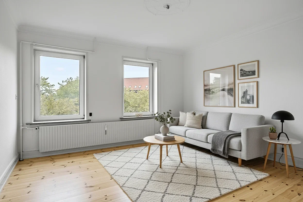Visual presentation of the listing