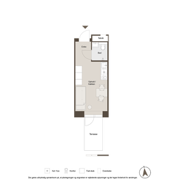 Visual presentation of the listing