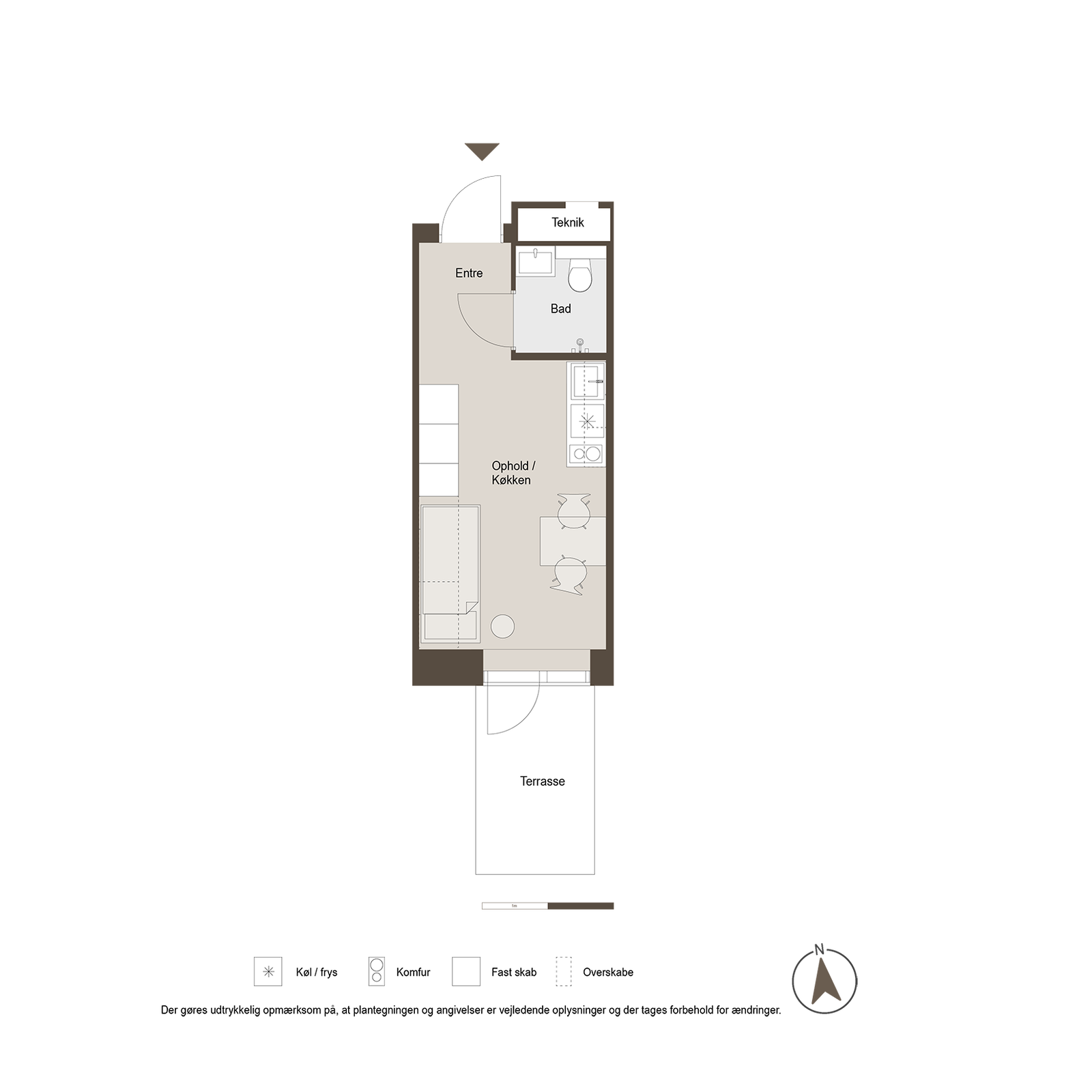 Visual presentation of the listing