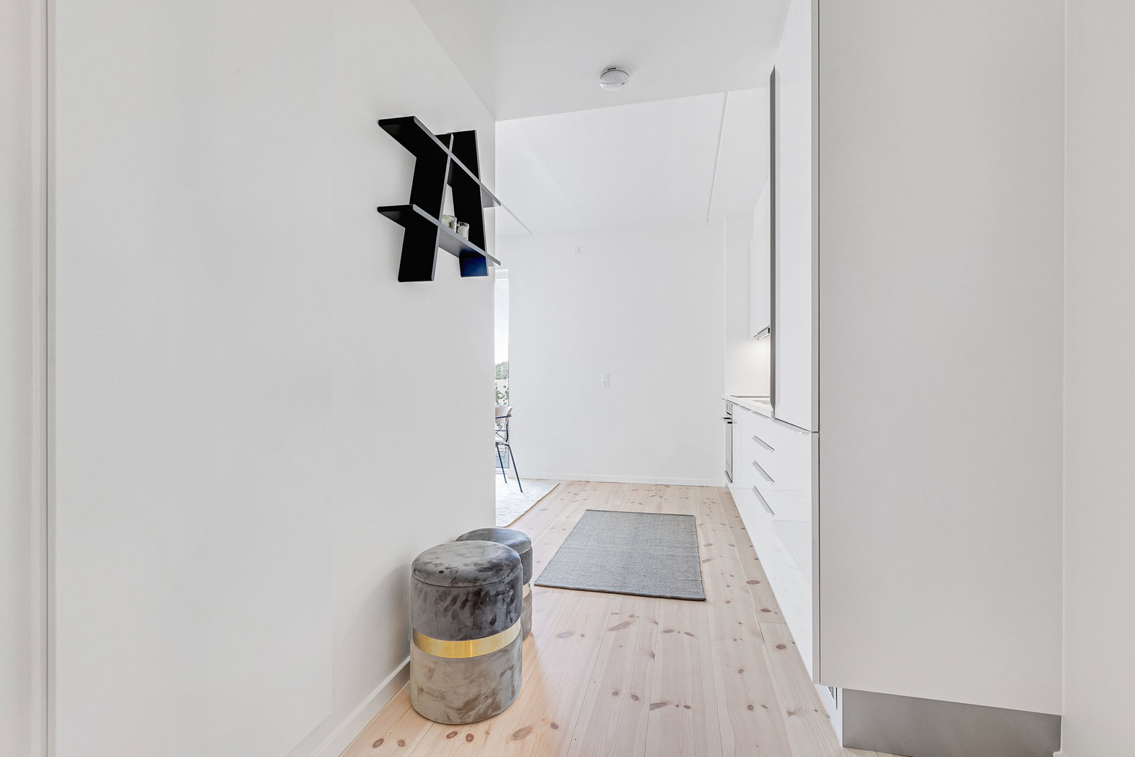 apartment Lys 2-værelses stuelejlighed med terrasser og fitness