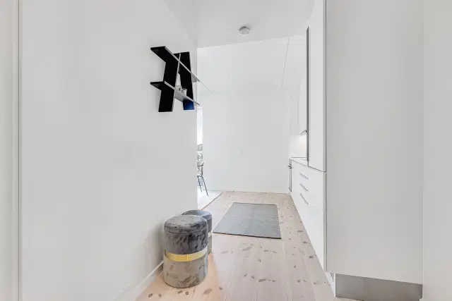 apartment Lys 2-værelses stuelejlighed med terrasser og fitness