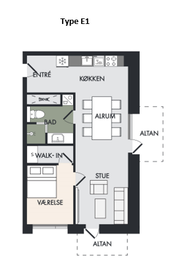 Visual presentation of the listing