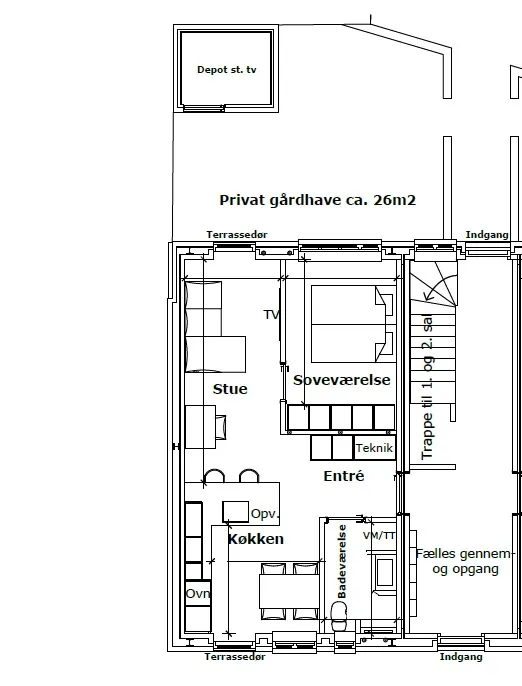 Visual presentation of the listing