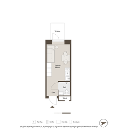 Visual presentation of the listing