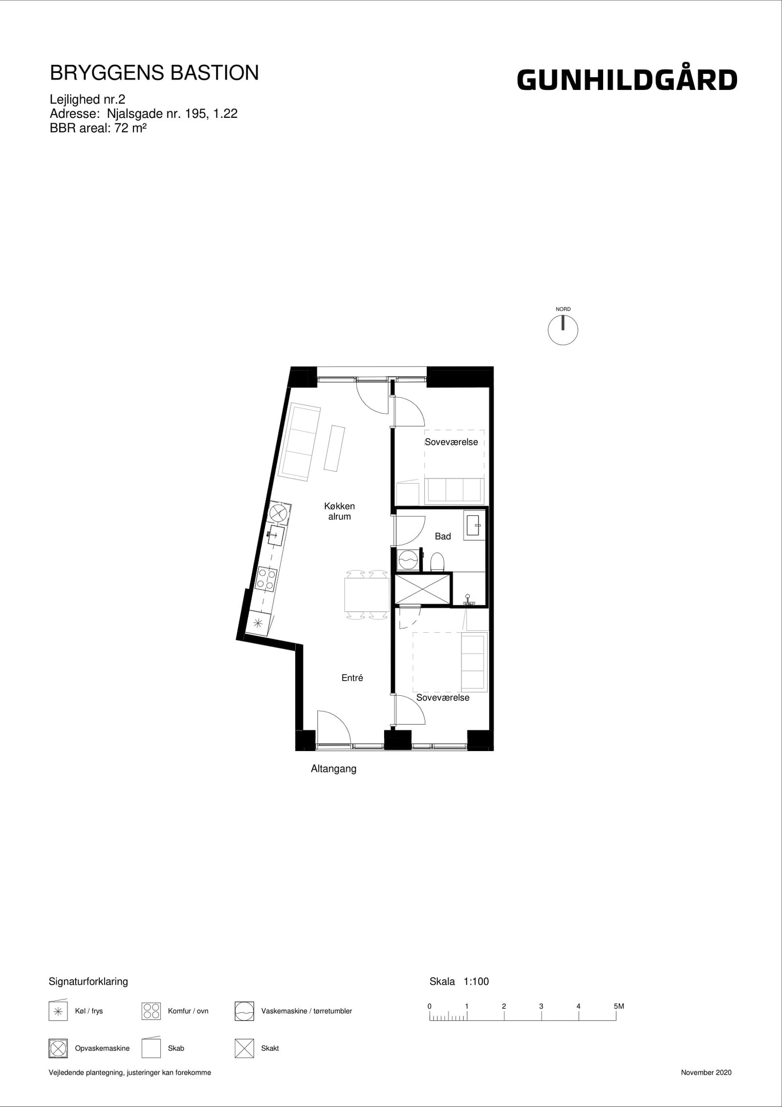 Visual presentation of the listing
