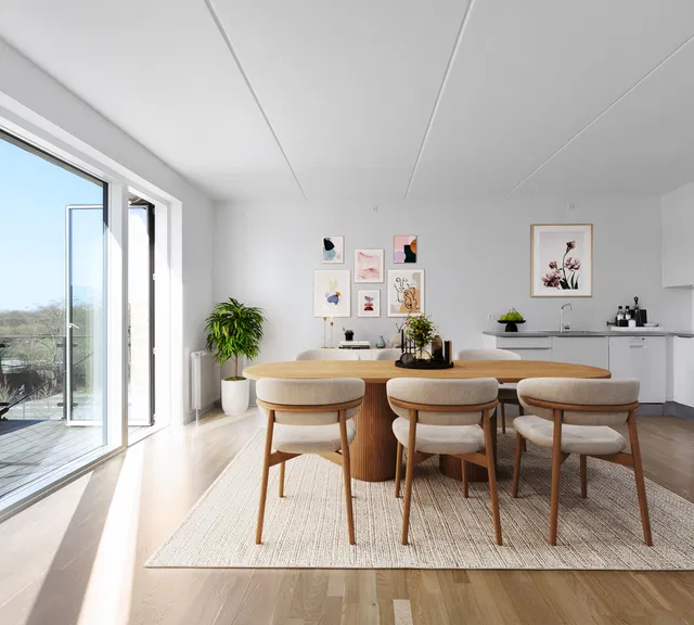 apartment Bright and Inviting Four-Room Home in a Green Neighborhood