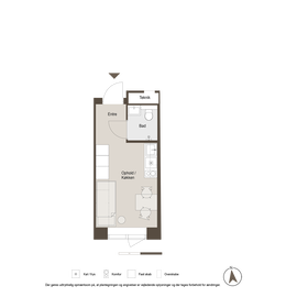 Visual presentation of the listing