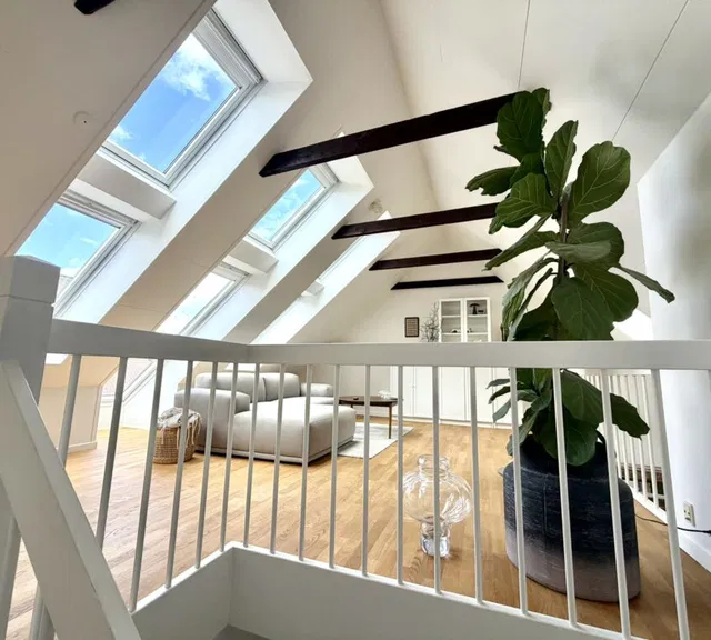 apartment Charmerende lejlighed med tagterrasse i Aalborg