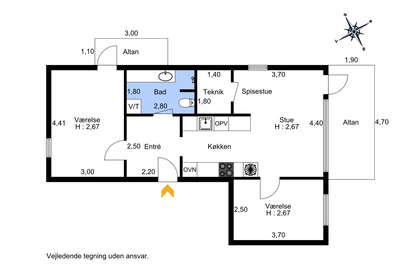 Visual presentation of the listing