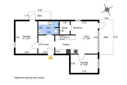 Visual presentation of the listing
