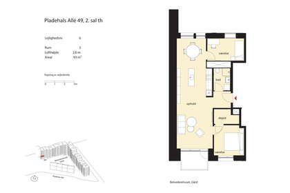 Visual presentation of the listing