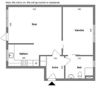 Visual presentation of the listing