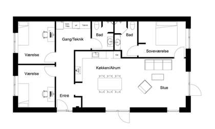 Visual presentation of the listing